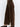 Octavia Jeans in chocolate brown wide-leg denim with a high-rise waist, relaxed fit, and full-length silhouette.