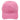 Pink baseball cap on a white background