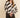 Stripe City Blouse by Matte – chic black and ivory stripes with long sleeves