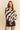 Stripe City Blouse by Matte – bold striped blouse in ivory and black, front pose