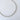 Silver cubic zirconia tennis necklace by Matte, minimalist full-stone chain with continuous sparkle on neutral background