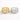 Trinity Ring gold and silver chain rings with interlocking link design