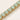 Venus Tennis Necklace with opal blue crystal variation.