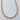 Zenith Necklace by Matte, gold filled curb chain, 14 inch plus 6 inch extender, on white background